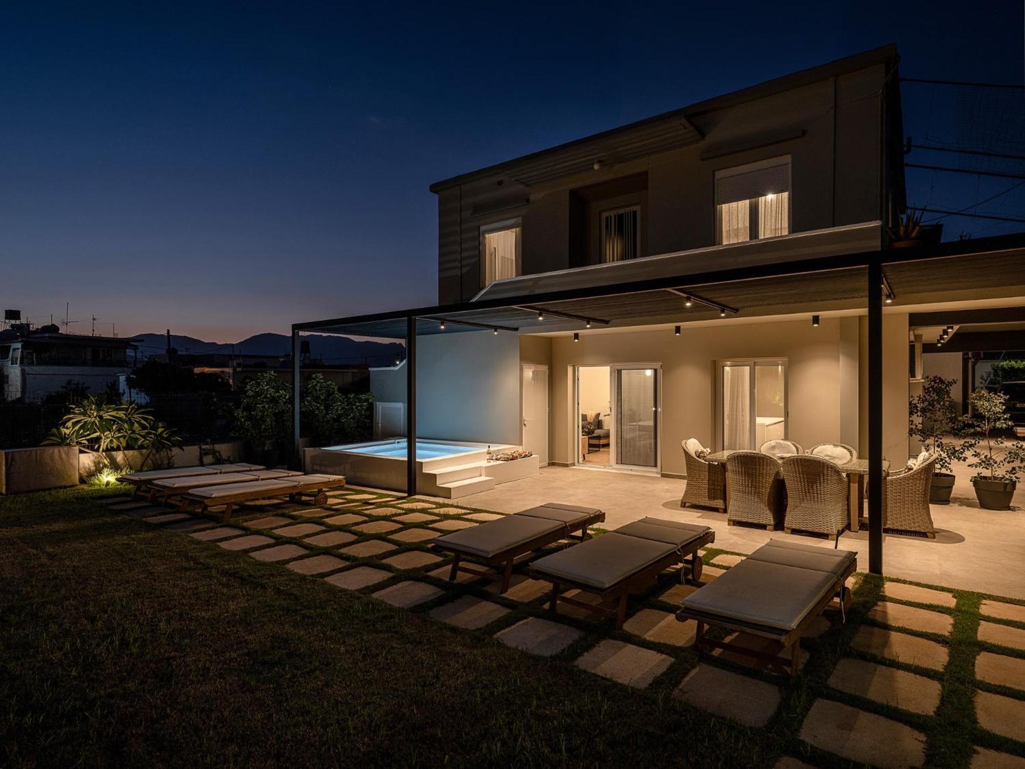 Happyhouse Villa 基萨莫斯 外观 照片