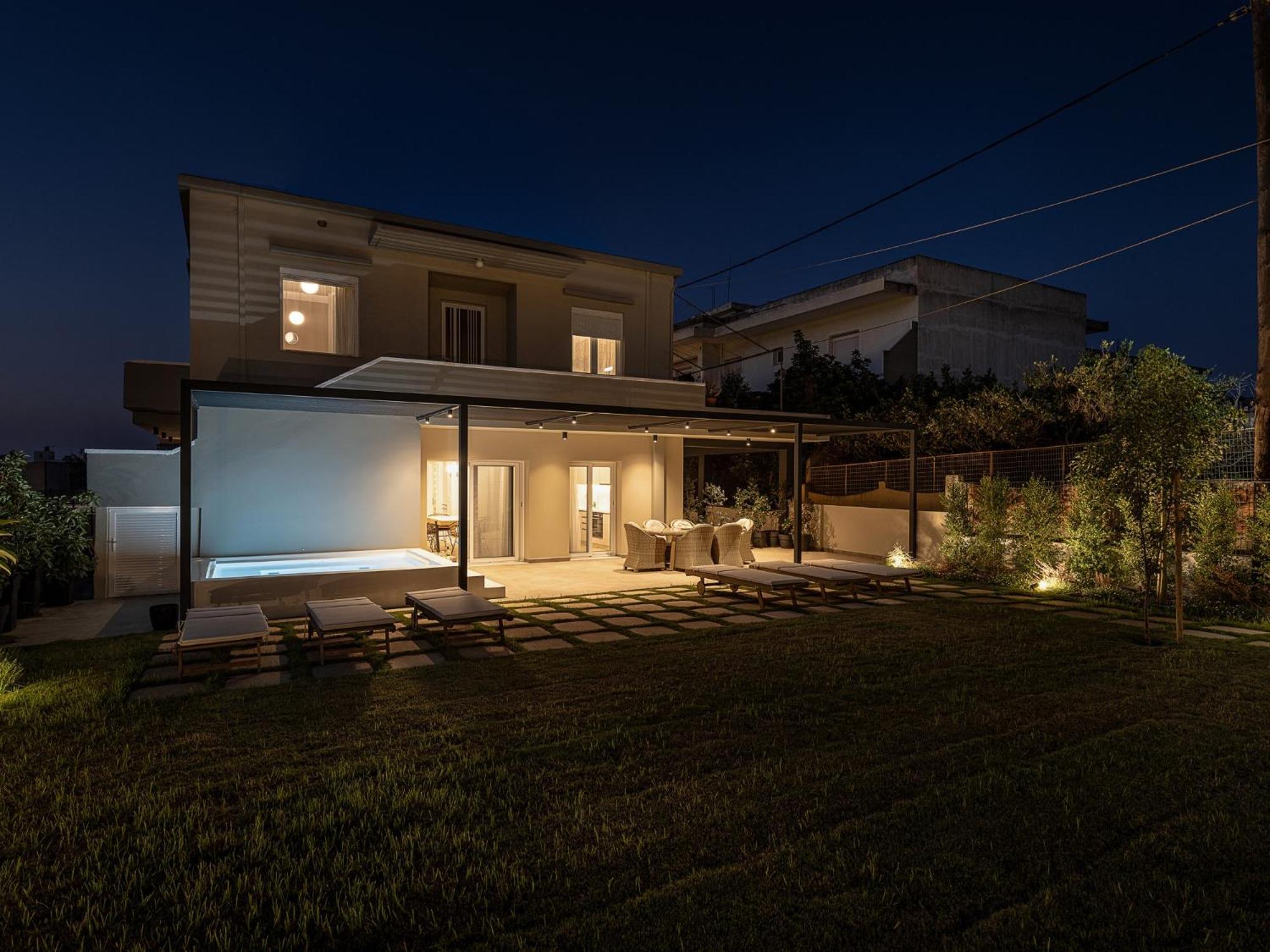 Happyhouse Villa 基萨莫斯 外观 照片